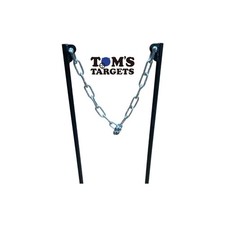 Tom's Targets Poles and Chains Centrefire  10mm AR500  Targets