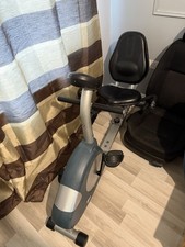 Carl Lewis Exercise Fitness Bike with Back Rest Home Gym