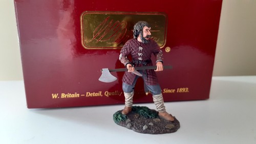 Britains metal saxon warrior