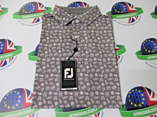 Footjoy travel print polo - footjoy,
