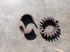 Honda Super Sport CB 250 and 350 k4  used cast, chromed exhaust clamp 1972/73