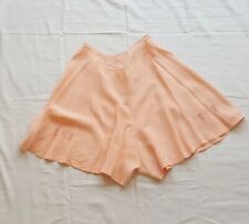 Vintage 1930s/40s Embroidered Silk Peach French Knickers Tap Pants