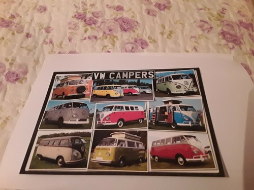 Brand new postcard volkswagen - new,