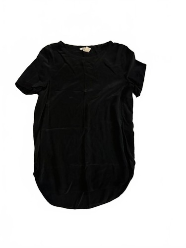 Black silk short sleeve - h&m,