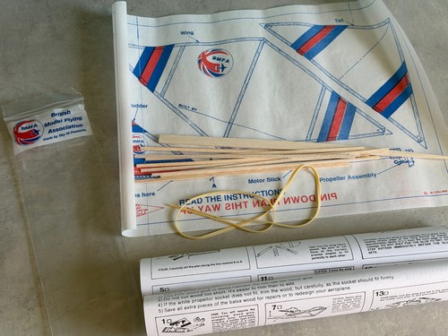 Bmfa dart rubber band - dart, 30cm