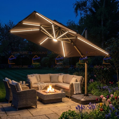 Camber cantilever parasol - camber,