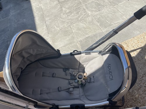 Icandy beige hard carrycot - beige,