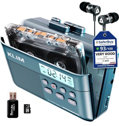 Klim cassette tape - k7, player