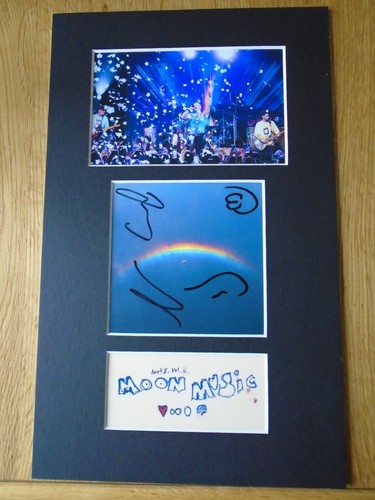 Coldplay genuine signed - coldplay,