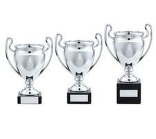 Silver trophy cup free - silver,