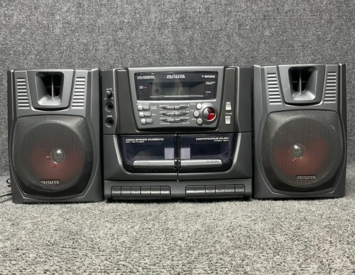 Aiwa cadw539 20w boombox - aiwa, cd