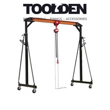 Sealey SG1000KIT Portable Gantry Crane Adjustable 1tonne Combo