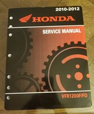 2010-2012 HONDA VFR1200F/FD FACTORY SHOP MANUAL 61MGE02