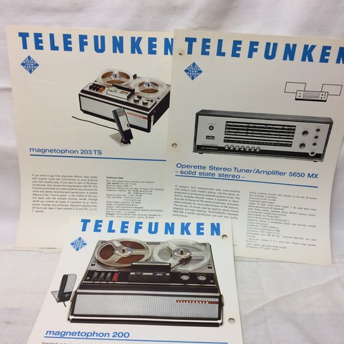 Vintage telefunken audio - telefunken,
