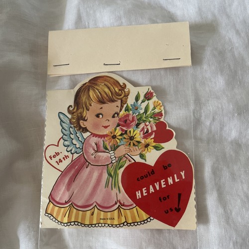 Vintage valentine card - vintage,