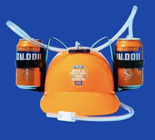 Irn bru drinking hat new - hat,,