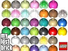 LEGO - Part 553 - Round Brick 2x2 Dome Top (SINGLE) + NEW + SELECT COLOUR / QTY