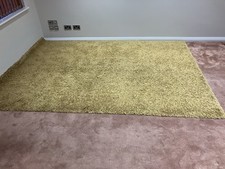 Slumber Shaggy Rug - Great condition - 200x290 - Ochre