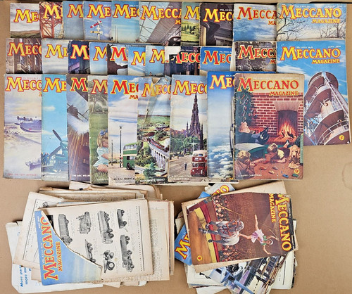 Meccano magazine job lot - magazine,