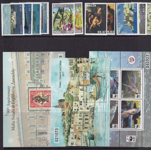 2011 malta complete year set - complete,