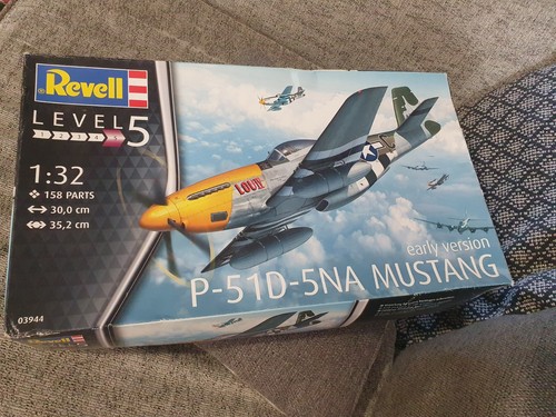 Revell 51d 5na mustang model - mustang,