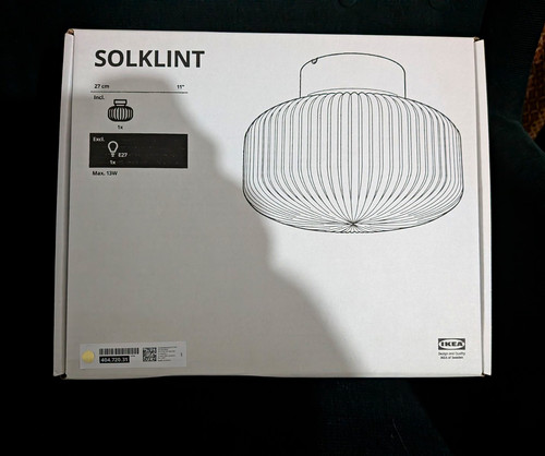 Ikea solklint ceiling lamp - ikea,