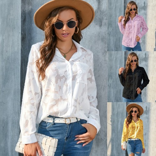 Women chiffon casual shirts - women,