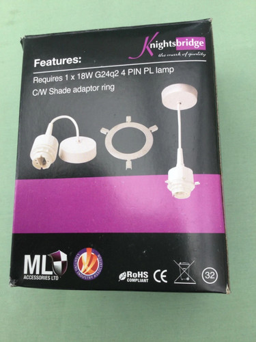 150mm 18w g24q2 pin - 150mm,