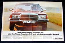 1977 Mercedes W 116, Original