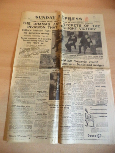 Sunday express old vintage - express,