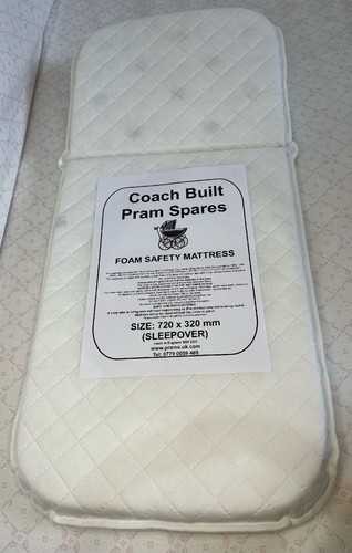 Luxury quilted safety pram - quilted,