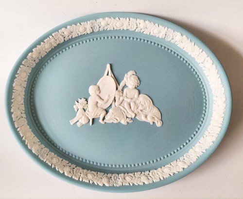 Wedgwood jasper turquoise tray - wedgwood,