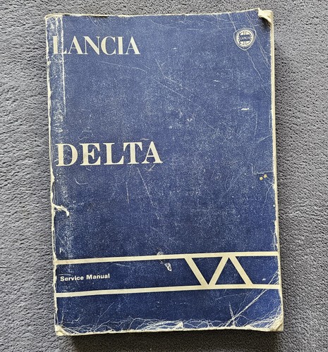 Original lancia service manual - original,