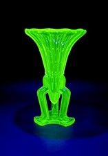 Uranium Glass 1930s Rocket