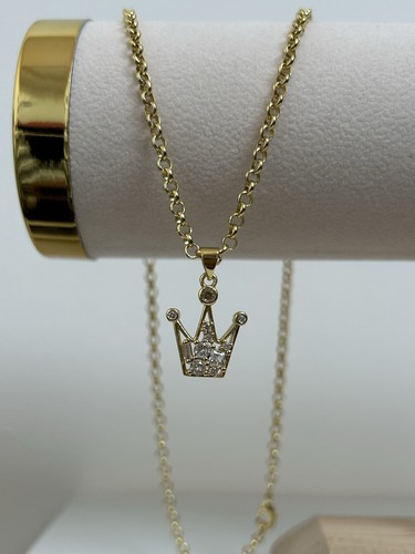 18ct gold rolled crown - 18ct,