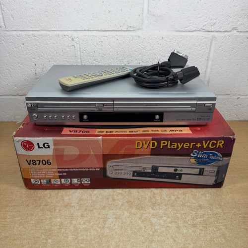 Vhs v8706 dvd combi - lg,