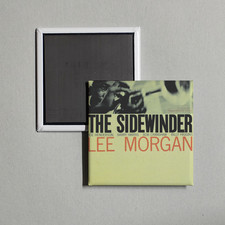Lee Morgan - The Sidewinder (The Rudy Van Gelde Album Cover Locker Fridge Magnet