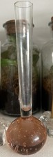Vintage art glass bud - vintage, vase