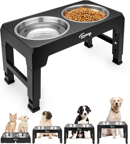 Toozey raised dog bowl - toozey,