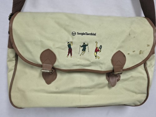 Vtg sergio tacchini khaki - vtg,