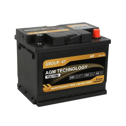 Platinum agm car battery group - agm,