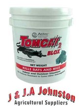 TOMCAT 2 RAT POISON BLOX Rodent Bait Mouse 3 kg 8kg Blocks