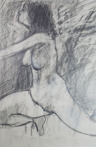 Original pencil drawing - pencil,