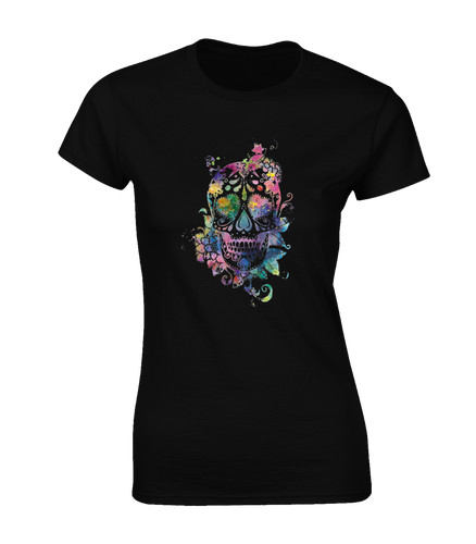 Sugar skull paint ladies - paint,