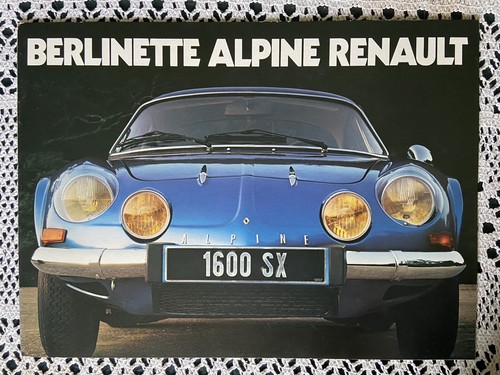 Renault alpine 1600 - alpine,