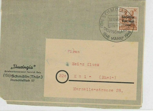 German postal history - history, stamps