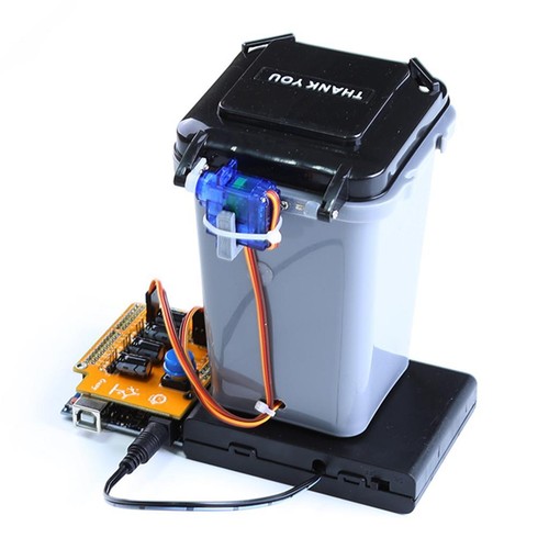 Automatic trash can robot gift - trash,