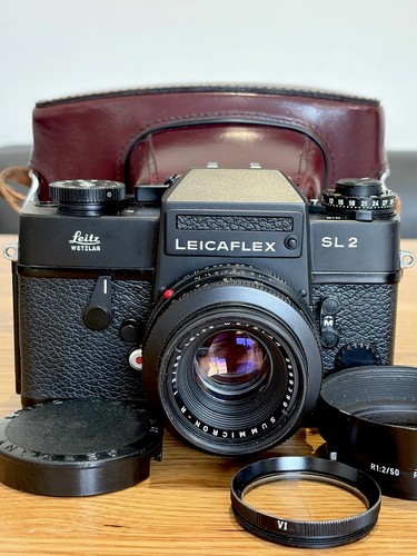 Stunning black paint leicaflex - paint,