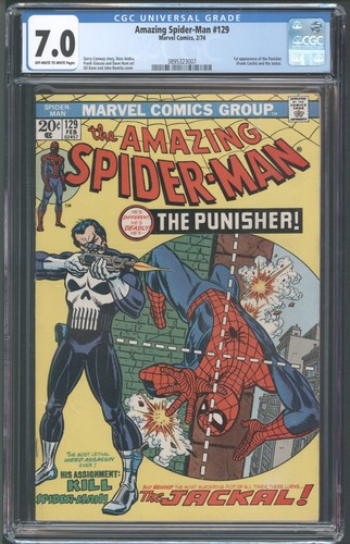 Amazing spider man 129 cgc - spider-man, #129