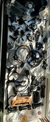 Bike parts bundle new and - parts,